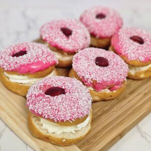 Dry Iced Jammy Do-Nut