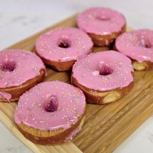 Pink Plain Do-nuts (Pack of 2)